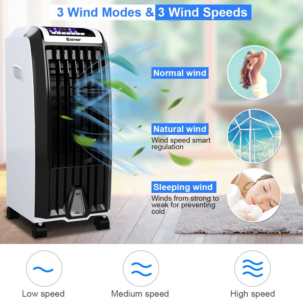 Portable Evaporative Cooler Fan with Remote Control J15601