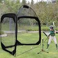 12 X6 X9.5FT Portable Baseball Batting Net with Carry Bag P53403