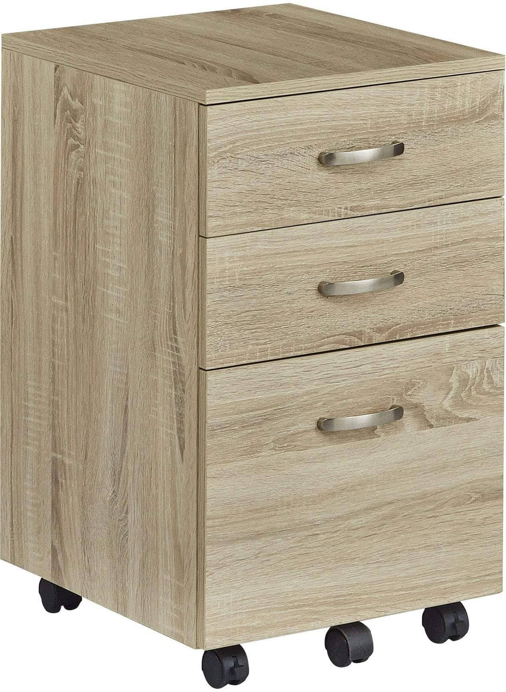 Natural Mobile Filing Cabinet H19703