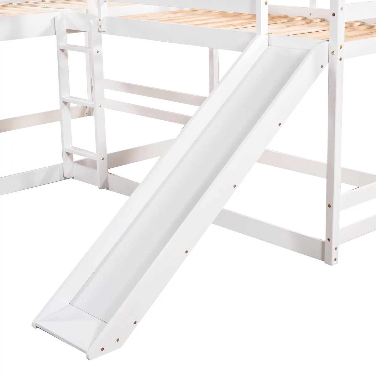 Wood Twin and Full Bunk Beds U524542