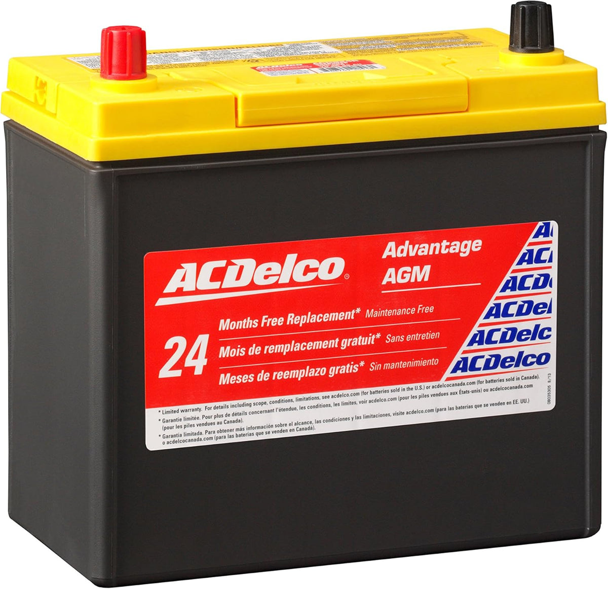 ACDelco Gold B24R Hybrid Vehicle AGM Battery K889