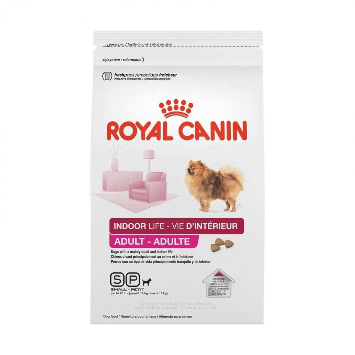 Small Indoor Adult Dry Dog Food C6156