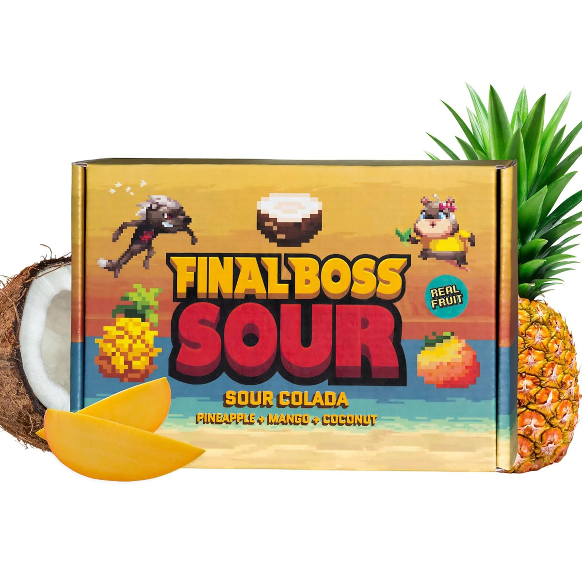3.50oz 4 Pack Super Sour Chewy Gummies C918