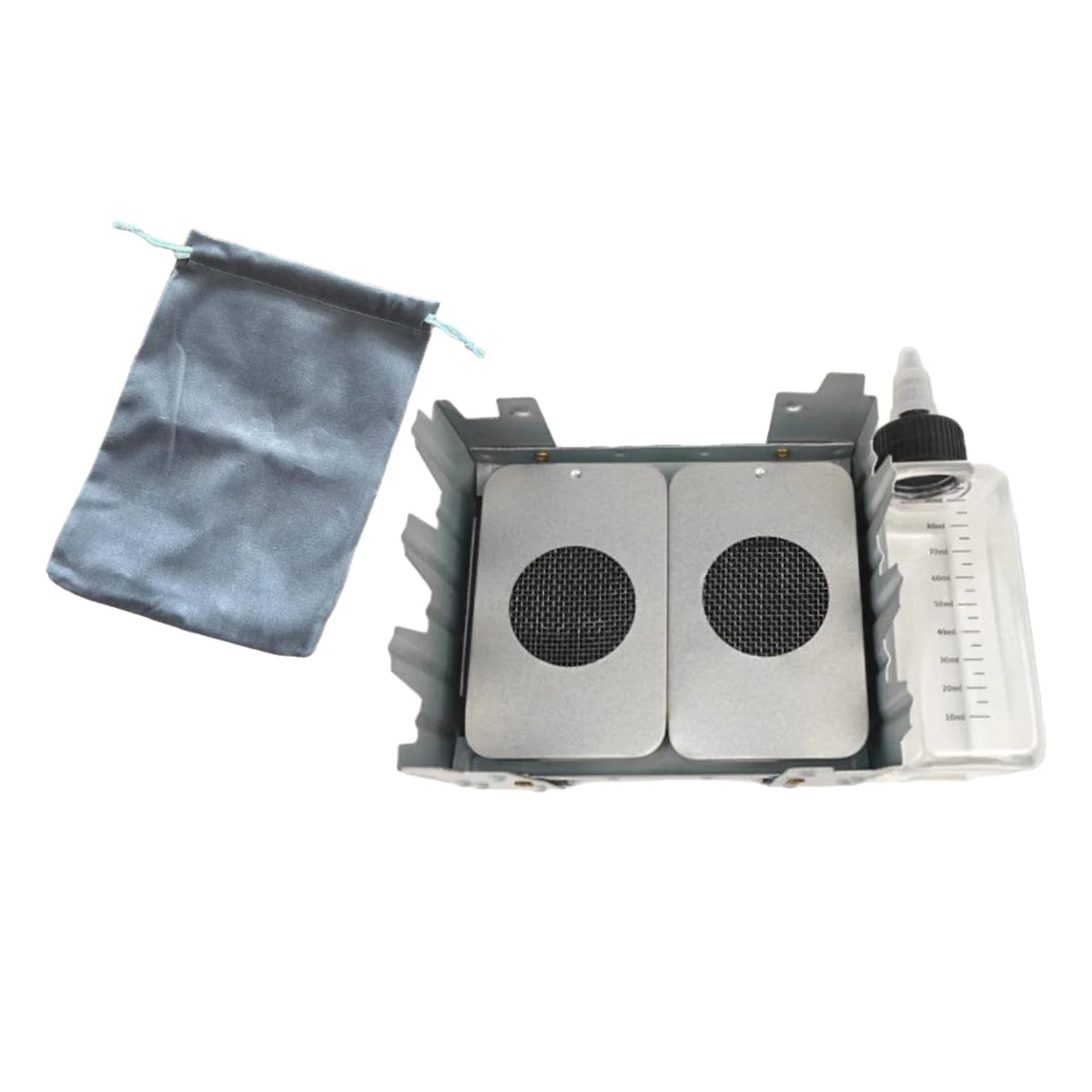 Liquid Fuel Camping Stove Set with Folded Stand Grill N76652