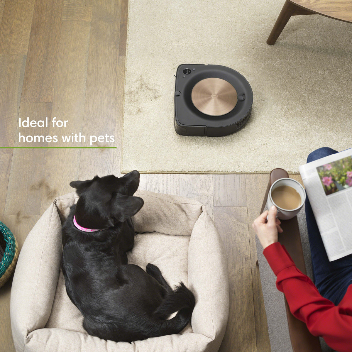 Robot Vacuum with Wi-Fi Connected Smart Mapping X49206