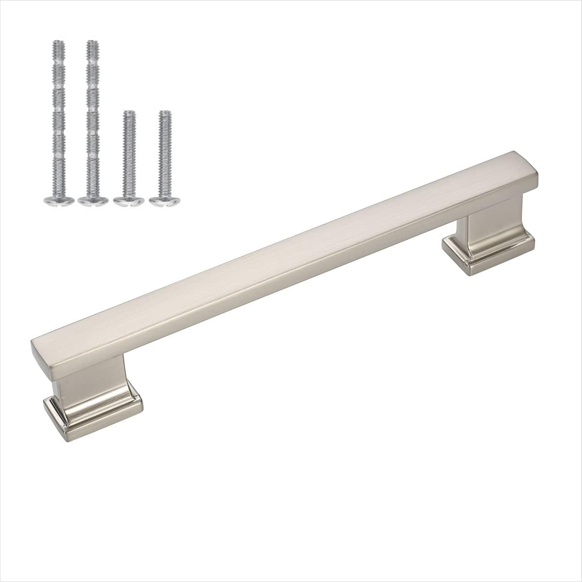 10 Pack 7 Inch Brushed Nickel Cabinet Pulls D3848