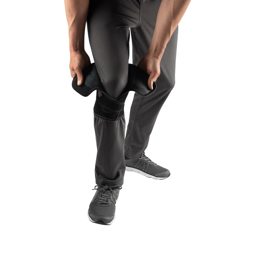 Black Knee Wrap with Stays - XL M66339
