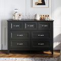 Rustic Oak 6 Drawer Dresser A531