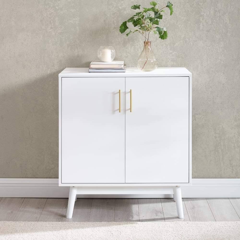 White Accent Cabinet S150