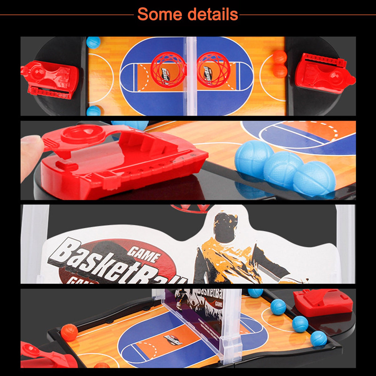 Mini Table Basketball Beer Drinking Game Toy with 8 Balls N454164