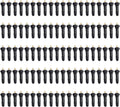 100 PCS Tire Pressure Sensor Rubber Valve Stems with Screws Pack of 2 S455