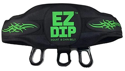 Squat Chin Up Belt with Dumbbell Hook I27792