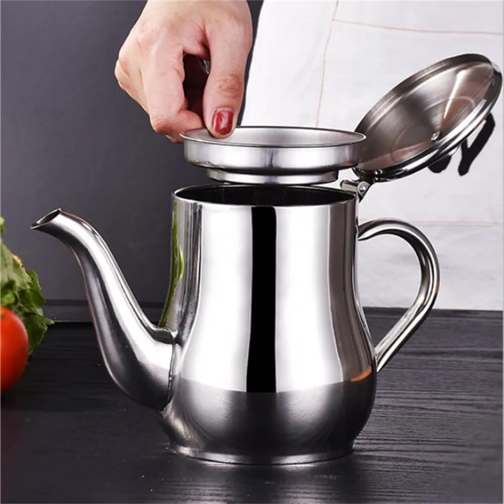 24oz 304 Stainless Steel Oil Filter Cup with Mesh K863