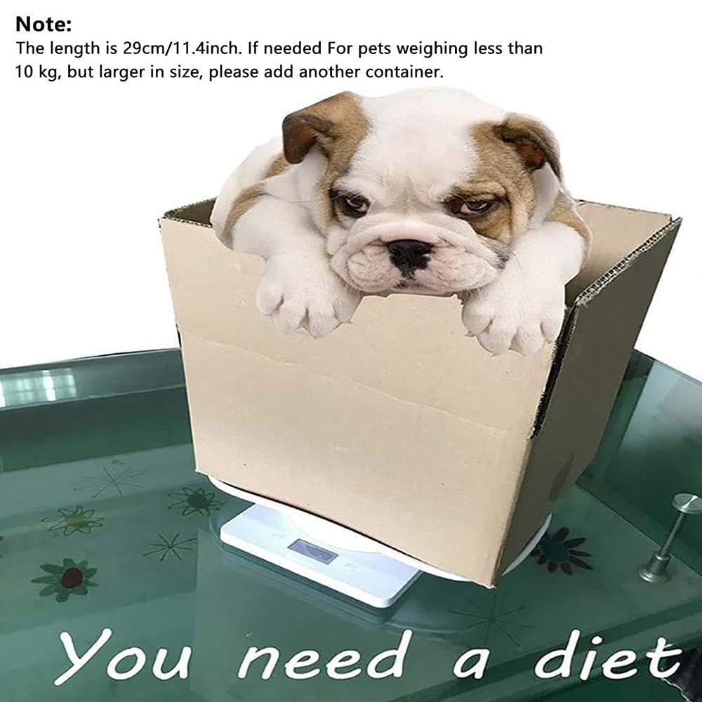 White LCD Multifunctional Mini Kitchen Scale, Pack of 2 A51956