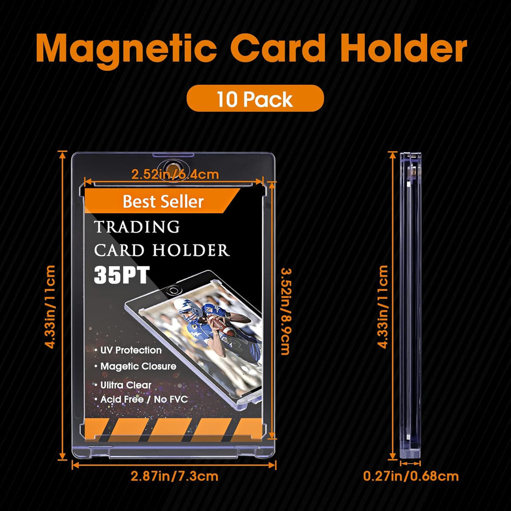35 Pt Hard Card Case Card Protectors (20) B73036