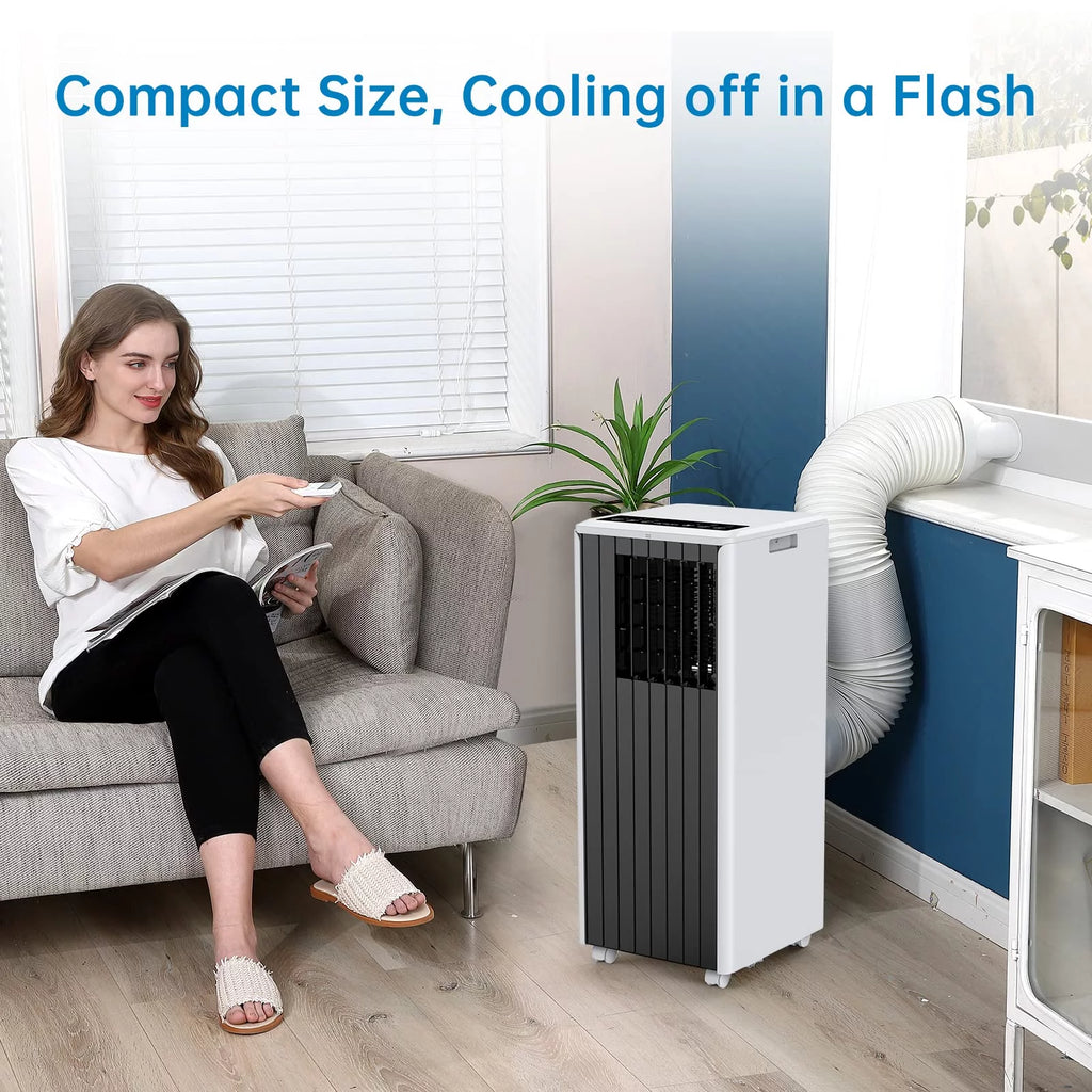 8000 BTU Portable Air Conditioner with Remote Control S885940