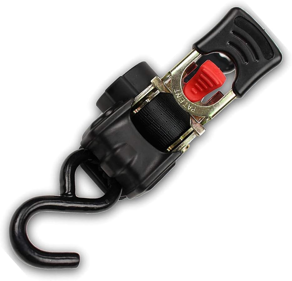 4 Auto Retract Ratchet Straps 1 x 6' Retractable Cargo Tie-Downs Z90209