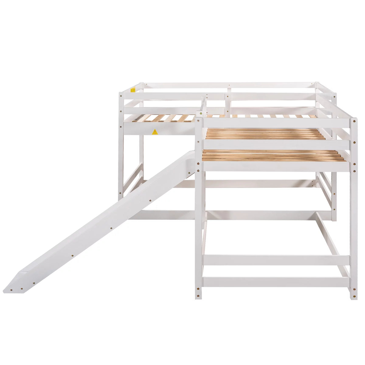 Wood Twin and Full Bunk Beds U524542