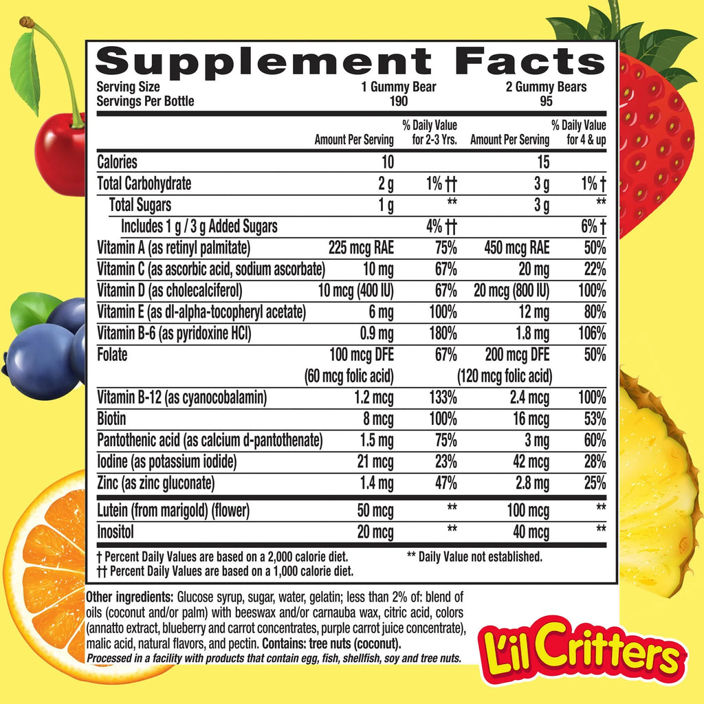 Kids Gummy Multivitamin Pack of 6 S7774