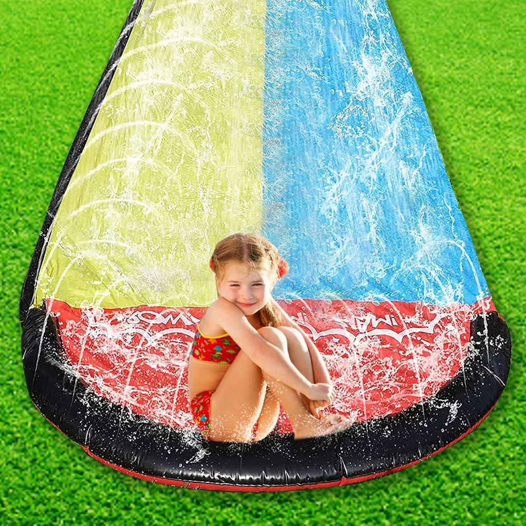 15.5ft Water Slide with Crash Pads L6748