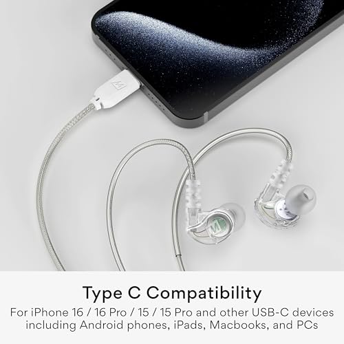 Black Wired In Ear Headphones with Microphone V473472