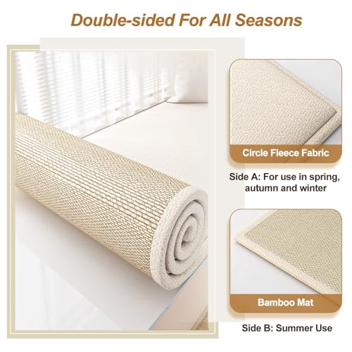 1" Double-sided Reversible Window Bench Cushion R509380