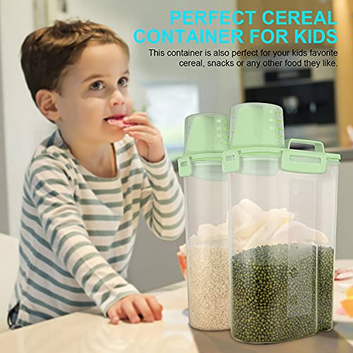 BPA Free Plastic Storage Container with Pourable Spout and Measuring Cup N28352