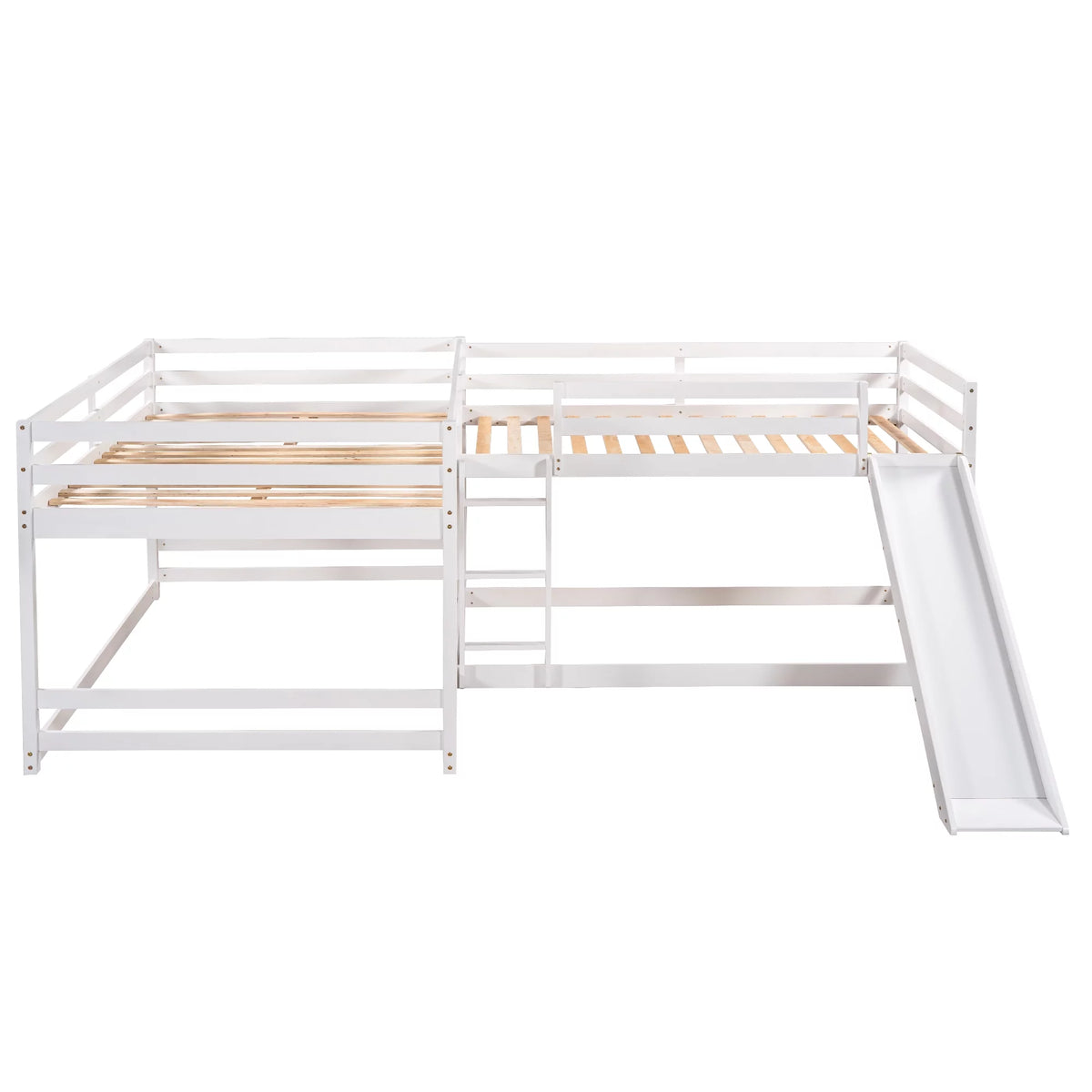 Wood Twin and Full Bunk Beds U524542