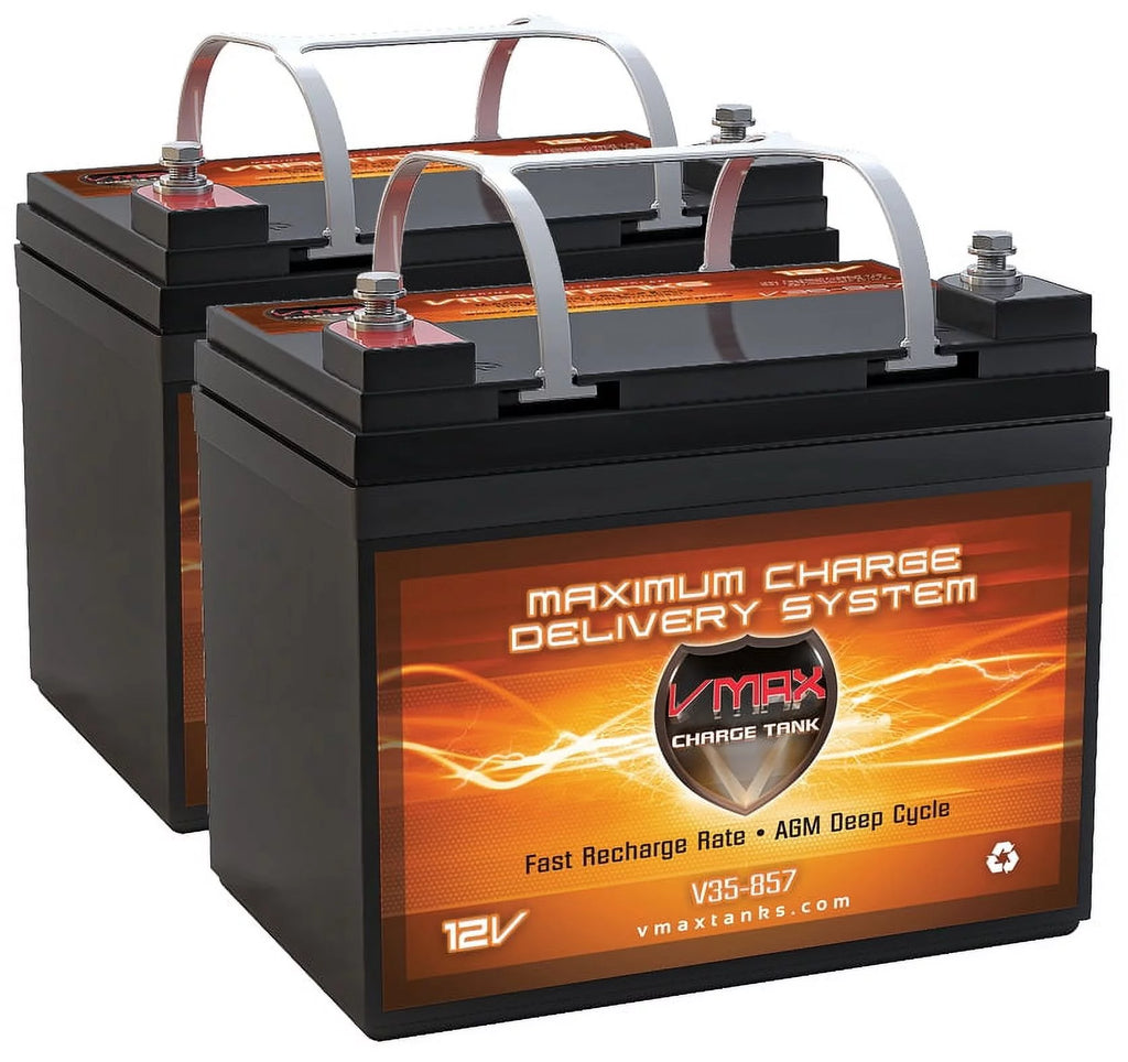 12V 35Ah AGM Deep Cycle Wheelchair Battery W1659