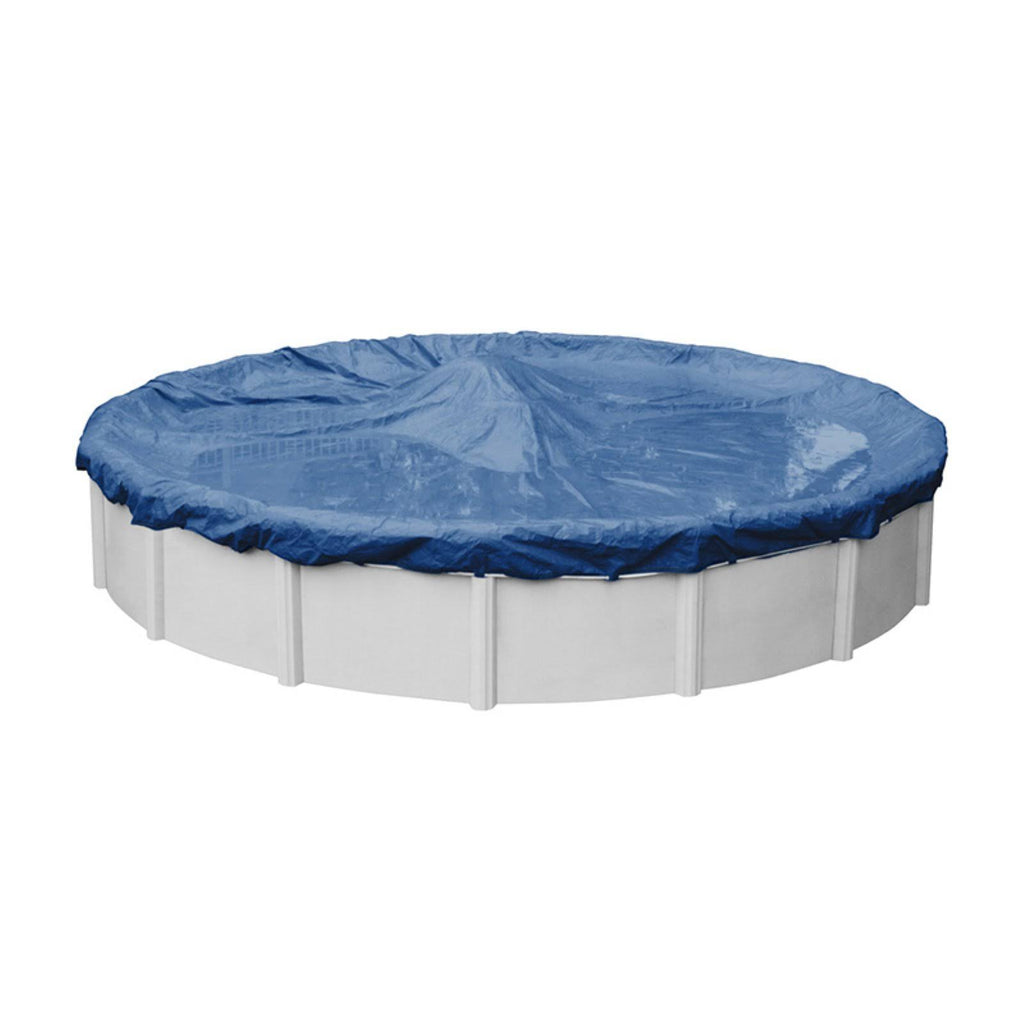 18 ft. Round Blue Solid Above Ground Winter Pool Cover O8382