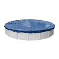 18 ft. Round Blue Solid Above Ground Winter Pool Cover O8382