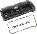 Engine Valve Cover with Gaskets and Bolts for BMW 3.0L N51 N52 Engine G295