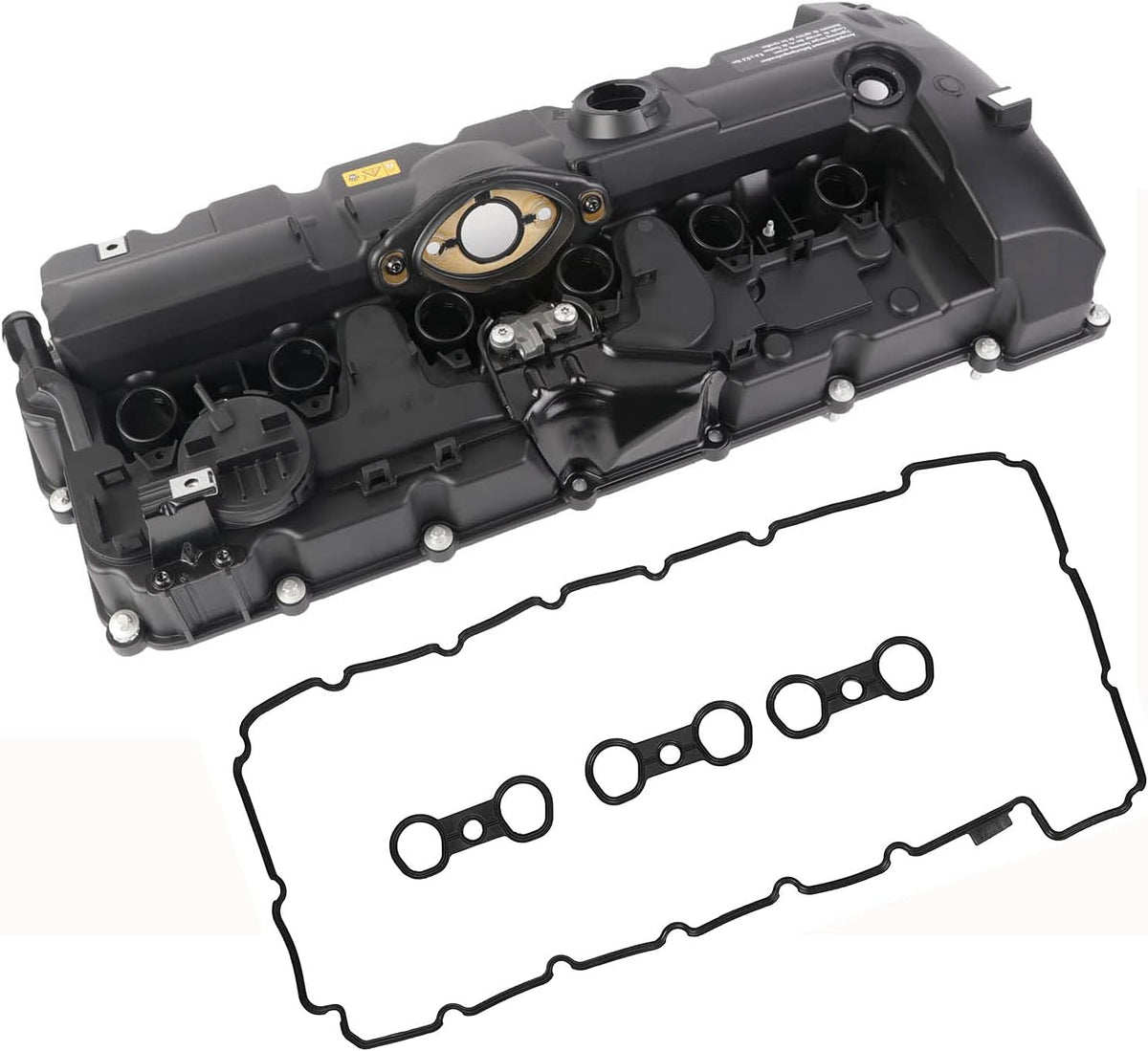 Engine Valve Cover with Gaskets and Bolts for BMW 3.0L N51 N52 Engine G295