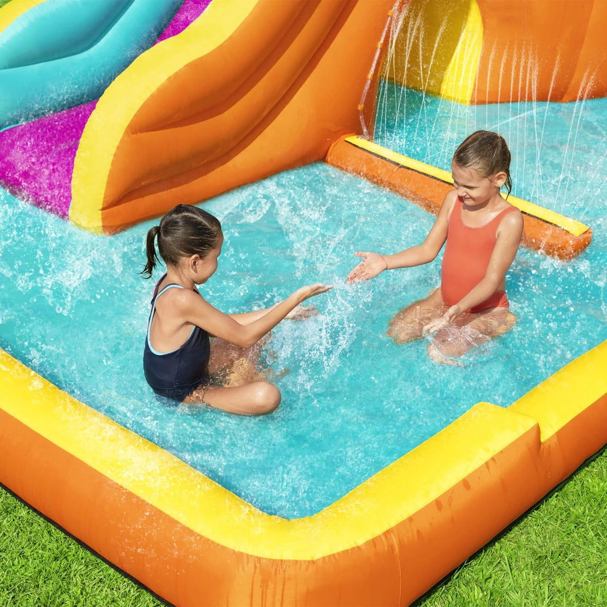 Inflatable Water Slide with Air Blower M1137