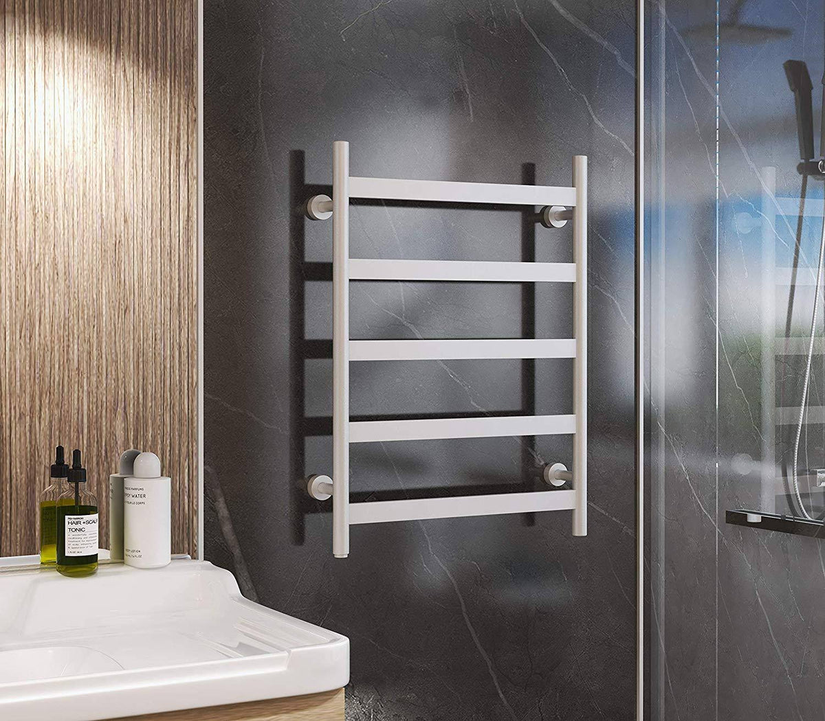 Brush Polish Towel Warmer L73442
