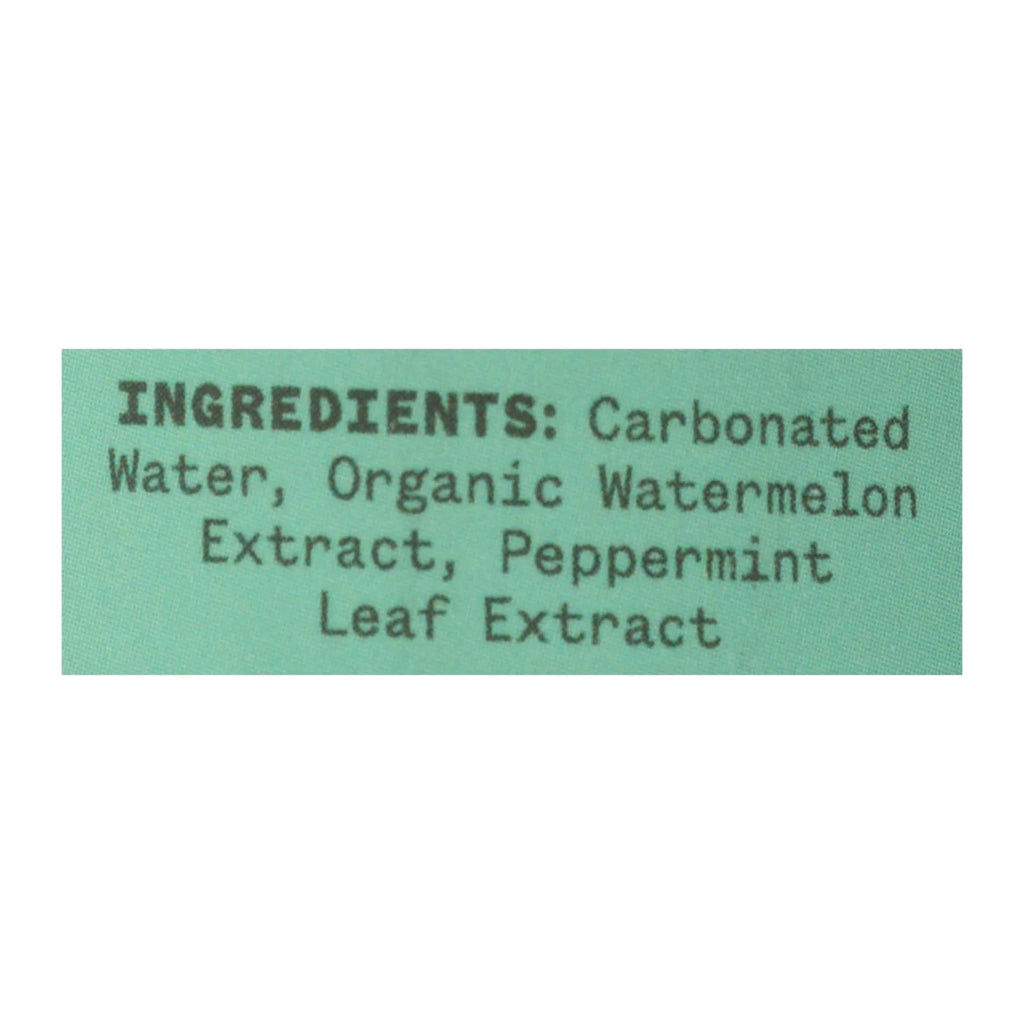 Sparkling Water Peppermint Watermelon Case of 12 O466642