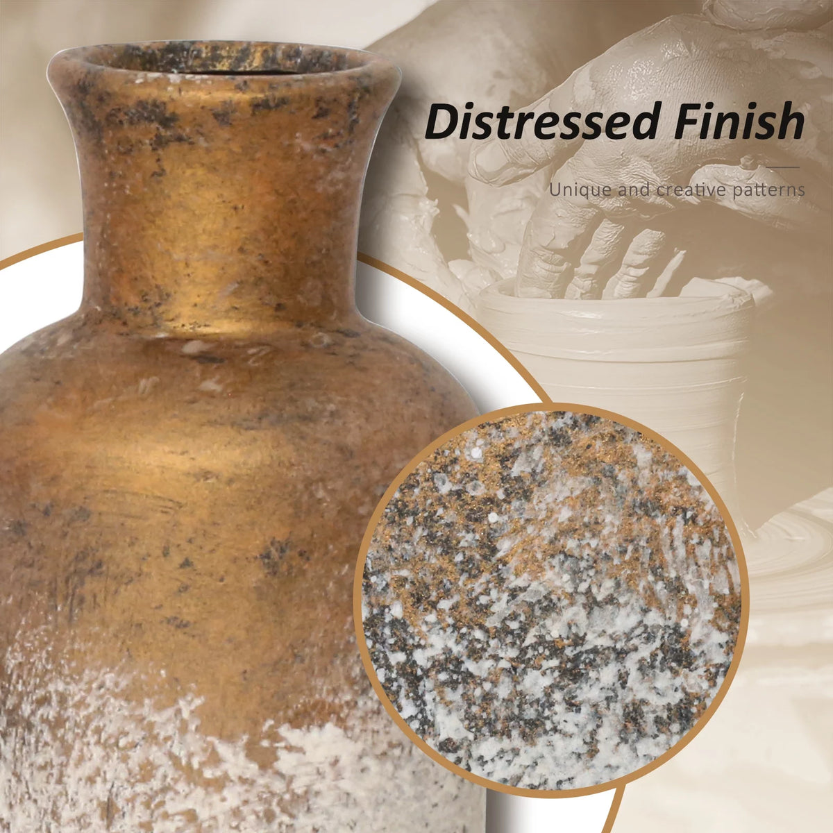 Ceramic Vase Set of 3 O302