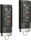 Keyless Entry Remote Fits Cadillac CTS STS 2008-2014, Set of 2 M91180
