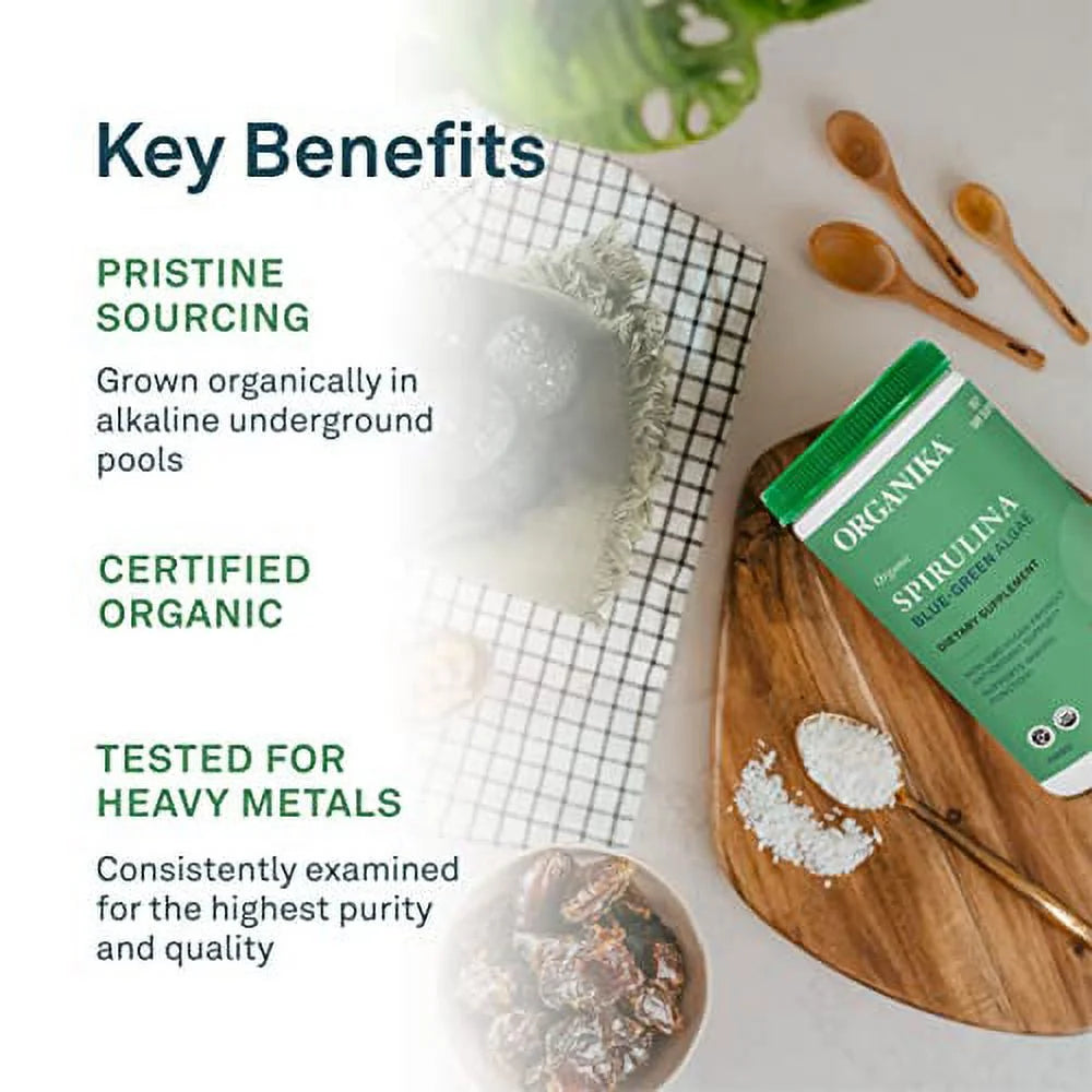 Organic Spirulina Powder 500 g Q272