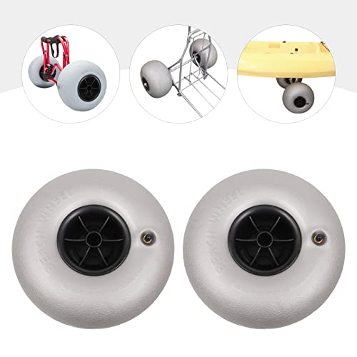 10" Inflatable Balloon Wheels, 2PCS Sand Tires J7678