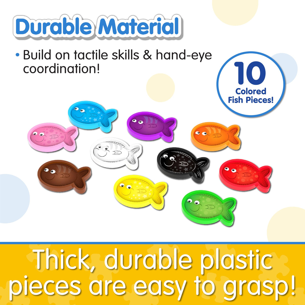 Color Fun Fish Bowl Preschool Learning Toy X525279