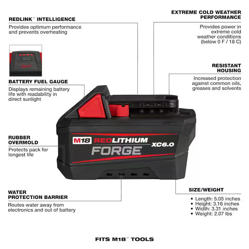 18V Brushless Cordless 4-1/2 in. /5 in. Grinder Kit with Battery D152164