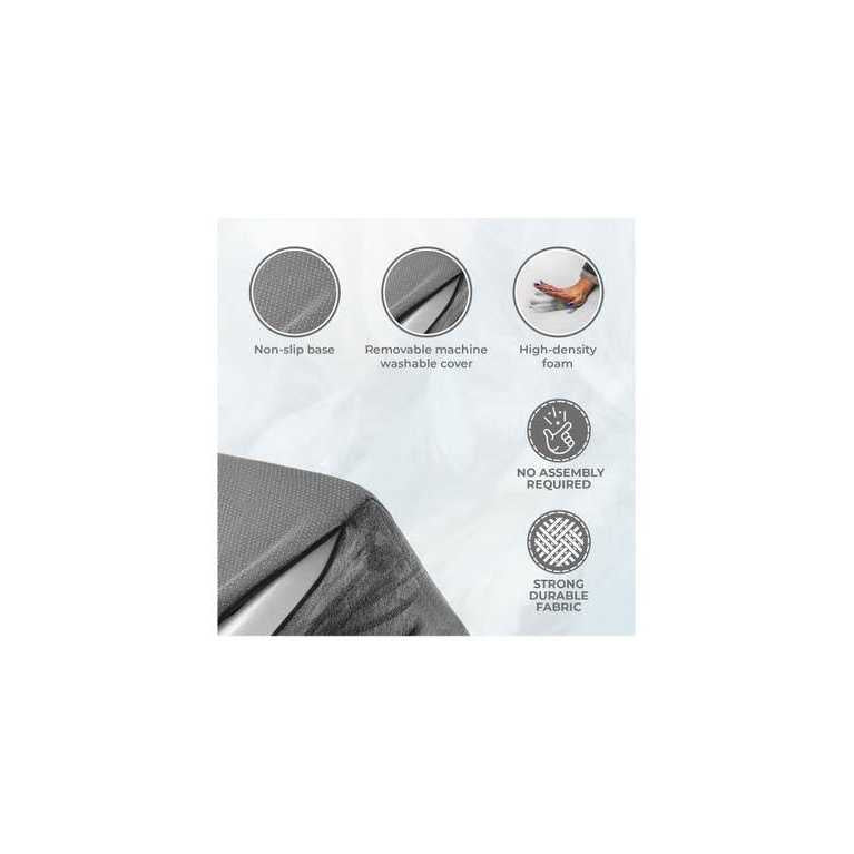 High Density Foam Sherpa Top Steps W9480