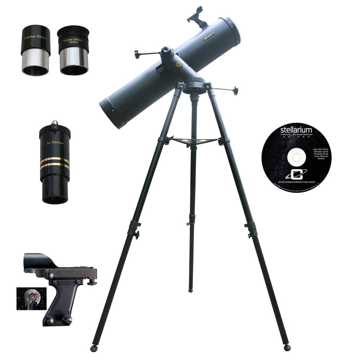 Black Reflector Telescope S354