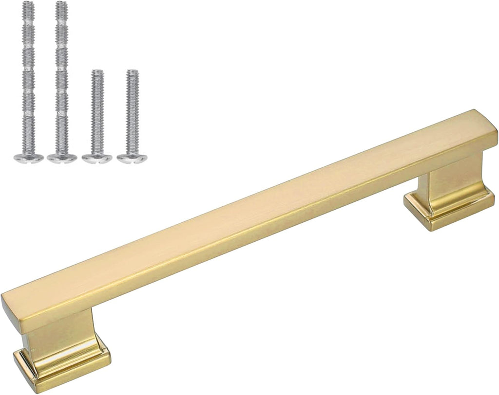 10 Pack 7 Inch Brushed Nickel Cabinet Pulls D3848