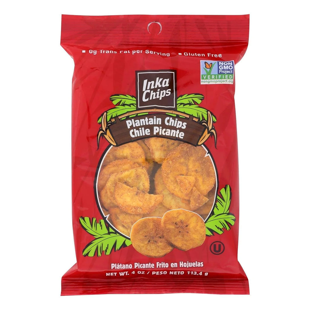 Chile Picante Plantain Chips, 4 Ounce (Pack Of 12) Z455