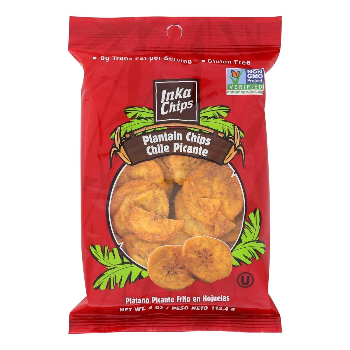 Chile Picante Plantain Chips, 4 Ounce (Pack Of 12) Z455