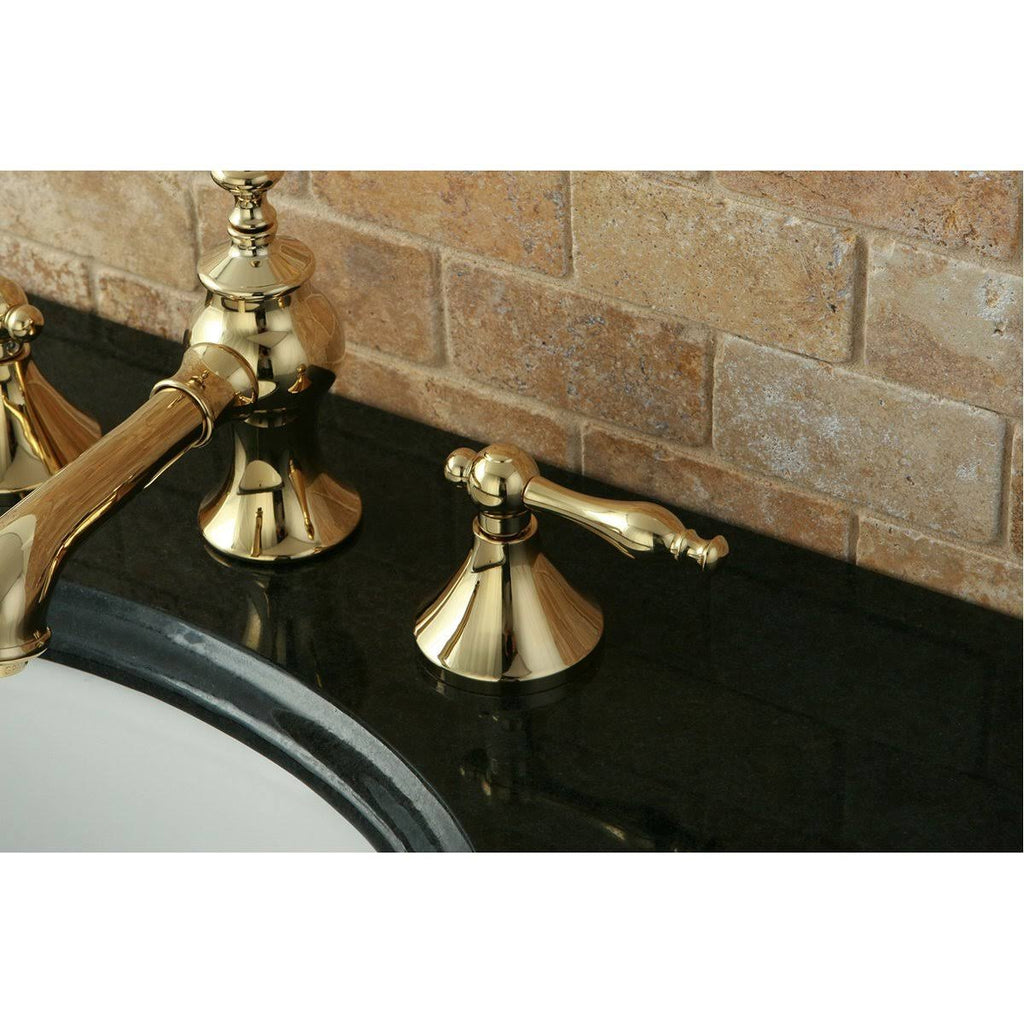 Brushed Nickel Widespread Bathroom Faucet Y358870