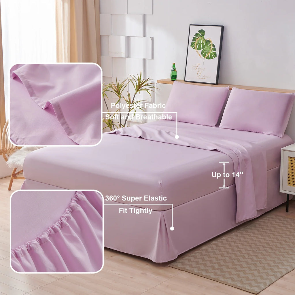 7 Pcs Floral Comforter Set Queen/Full Size S582
