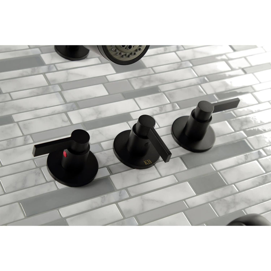 Three Handle Tub and Shower Faucet T5940